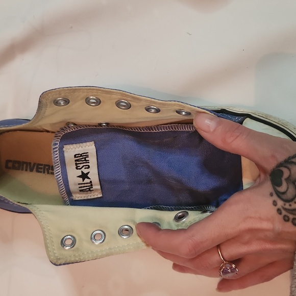 Converse low top blue sneakers - Picture 5 of 9